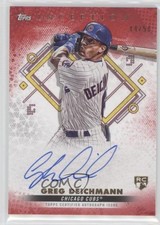 2022 Inception Base Rookie and Emerging Stars Red 44/50 Greg Deichmann Auto 4k8