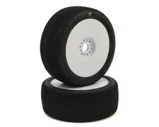 PRO9064-32  Slide Lock Pre-Mounted 1/8 Buggy Tires (White) (2) (M3)