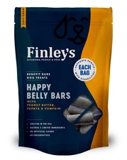Happy Belly Soft Chew Benefit Bars, Peanut Butter, Papaya, and Pumpkin Health...