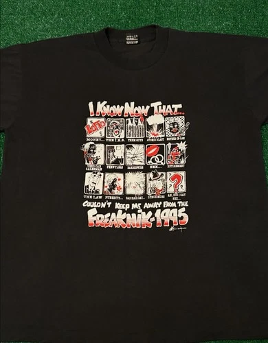 90s Atlanta Freaknik ATL Freaknic Shirt Men 1990s vintage concert t-shirt, vintage, size XL, single stitch, B+ condition