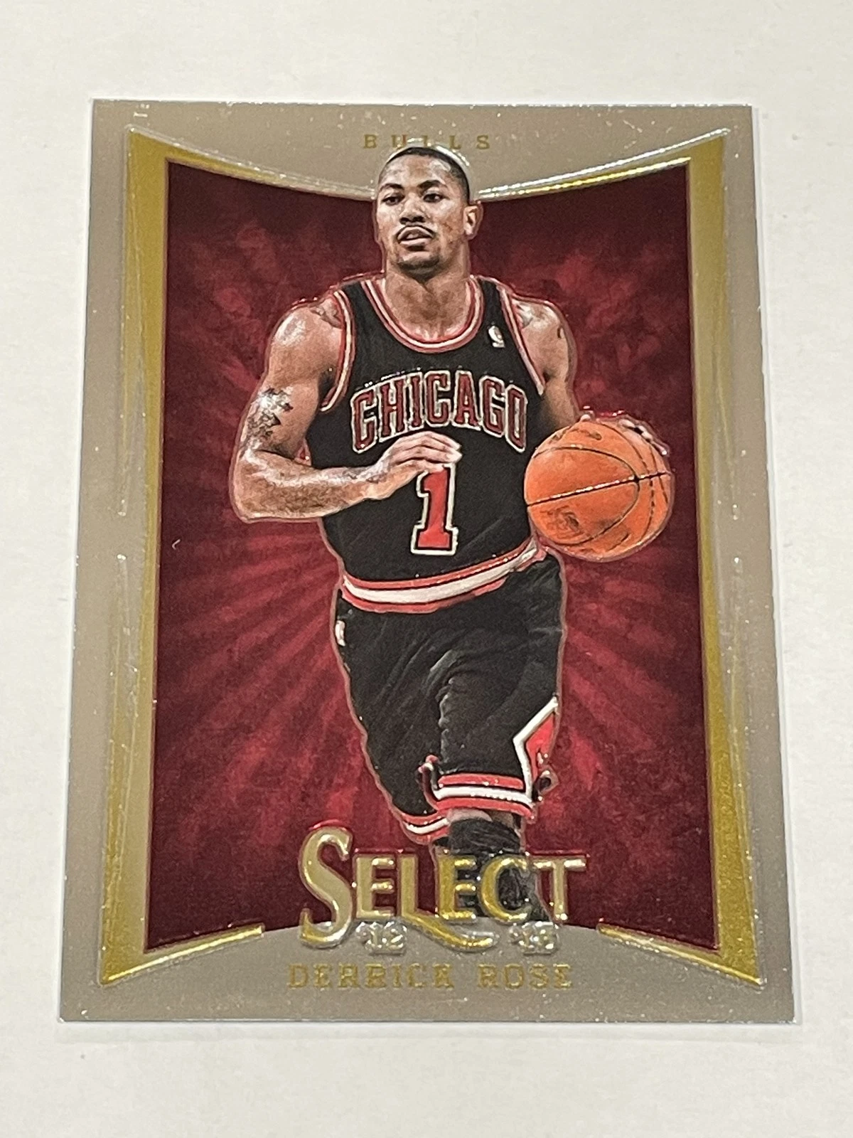 2012-13 Panini Select Basketball #20 - Derrick Rose - Chicago Bulls