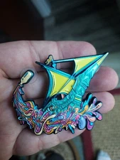 Rutherford Illustria LE Pin, Psychedelic ART Pins SOLD OUT 