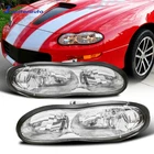 For 1998-2002 Chevrolet Camaro Z28 Base Headlights lamps Left & Right Side