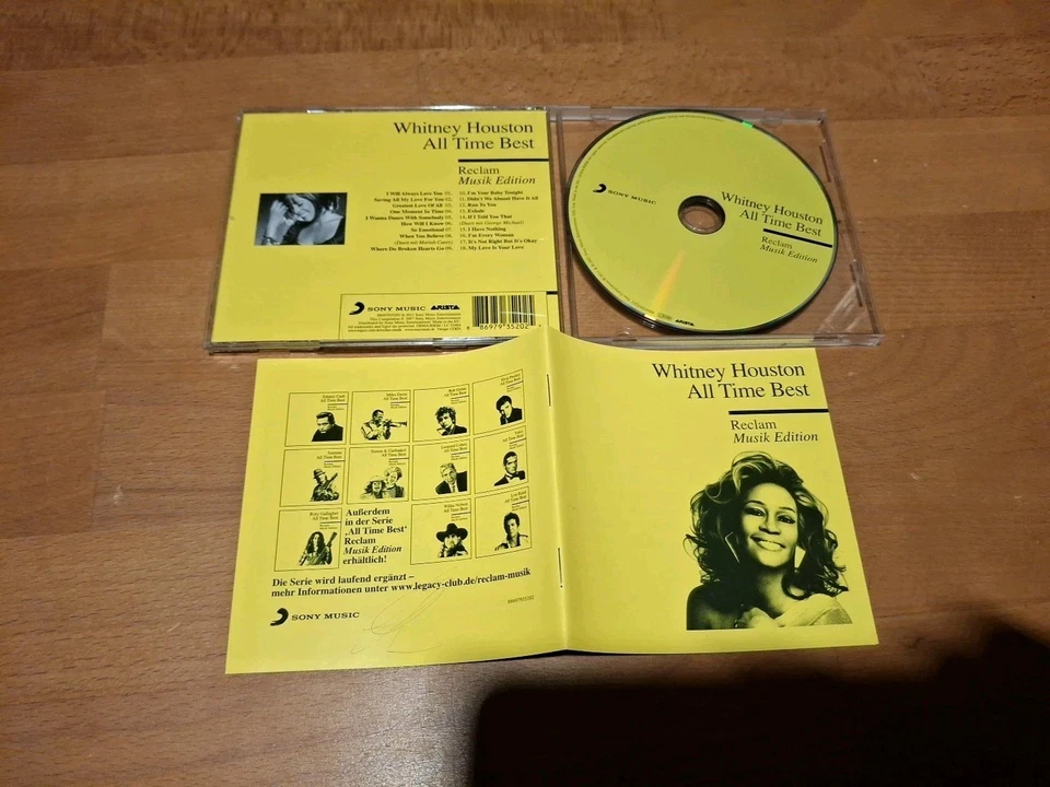 CD WHITNEY HOUSTON All Time Best - The Ultimate Collection (Reclam Edition) 2011 - Bild 1 von 1
