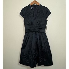 NWT Donna Ricco Dress Womens Size 6 Party Cocktail Little Black Dress Whimsigoth