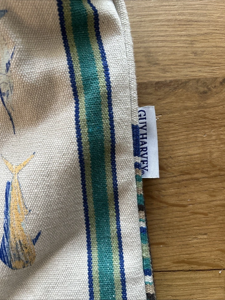 Bolso de Playa Guy Harvey Marlin Marlin MAhi Mahi Lona Nuevo con Etiquetas Foto 3 de 4