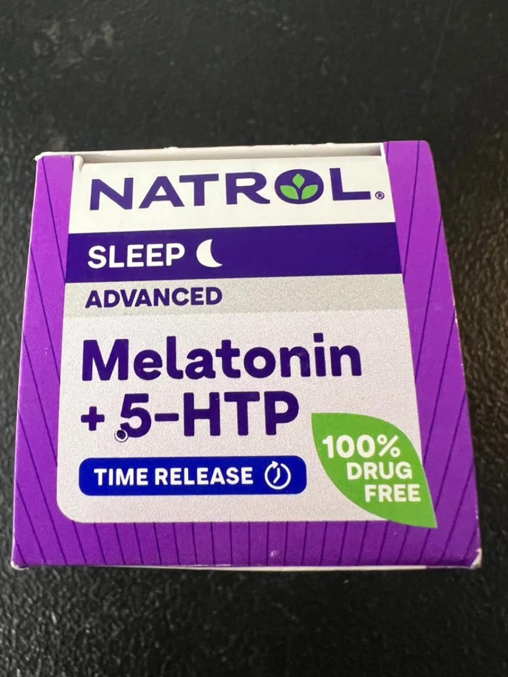 2x Natrol Advanced Sleep Melatonin + 5-HTP Time Release 60 Bi-Layer Tablets