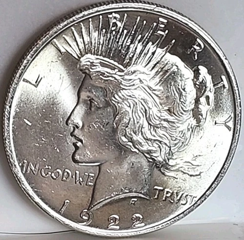 1922-P Peace Silver Dollar ■ GEM/BU ■ #2640