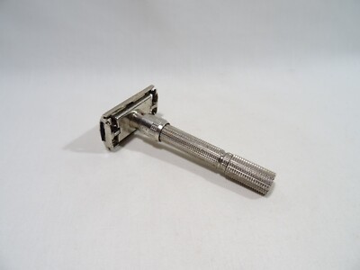 GILLETTE MECHANISCHER RASIERER VERSTELLBAR SLIM K 2 USA RAZOR RASOIO RASIERMESSER