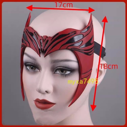 Wanda Maximoff Stirnband scharlachrote Hexe Requisite Kopfbedeckung 1 Stück Halloween Cosplay Geschenke - Bild 4 von 8