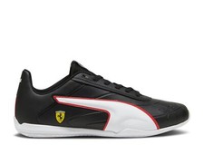 NIB MENS PUMA 308058 01 FERRARI TUNE CAT SHOES SNEAKERS BLACK/RED/WHITE 110