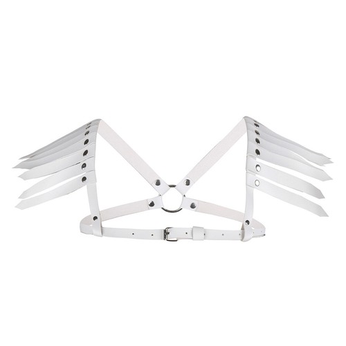 Womens Adjustable Body Chest Harness Belt Shoulder Tassel Choker Chain AU - Picture 32 of 40