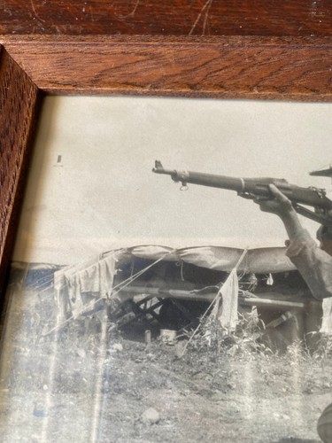 MILITARY Photo U.S. SOLDIER Cavalry ARMY STETSON Rifle 1918-1930 Photograph - Picture 3 of 7