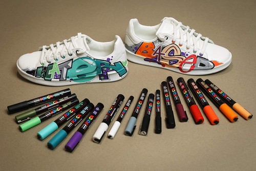 Posca Marker-Set versch. Spitzen und Farben - 24er Koffer - Bild 5 von 7