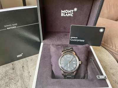 Montblanc Star Legacy Automatic Date 43mm - Mens Silver Stainless Steel MB126107