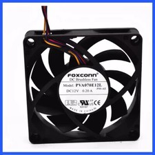 Foxconn PVA070E12L 7015 DC12V 0.20A 7CM 4-Wire PWM Cooling Fan