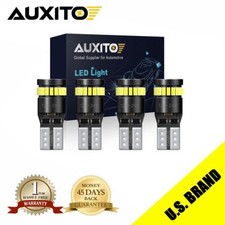4pcs 194 168 2825 175 W5w Exterior Led Parking Light Bulb Super Cool White 6000k