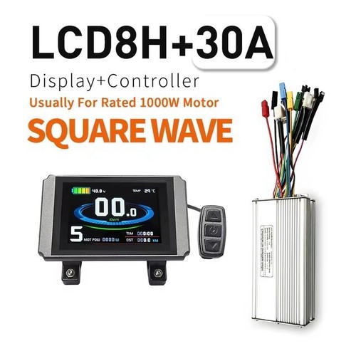 Controller E-Bike 36V/48V KT 30A-50A + Display LCD per motore brushless 1000W-3000W - Foto 24 di 39