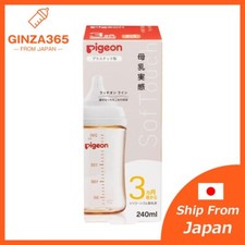 Ship from Japan Pigeon SoftouchTm PPSU Wide Neck Baby Feeding Bottle 240ml