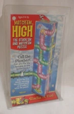 STACK PUZZLE MATCHING SQUARES PLUMBER WATER PIPE THEME NEW FACTORY PACKAGED