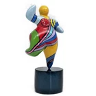 Large Dolly Figure - Homage To Niki De Saint Phalle Nana Dolly Fat Woman 20229 A