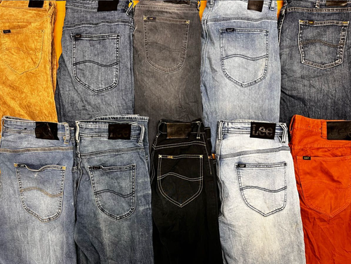 USA vintage Lee Black Tag pants, set of 10, bulk sale, (Random Sizes)