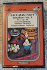 Rachmaninoff Symphony No.3 Yevgeni Svetlanov Moscow Symphony Orchestra Casssette
