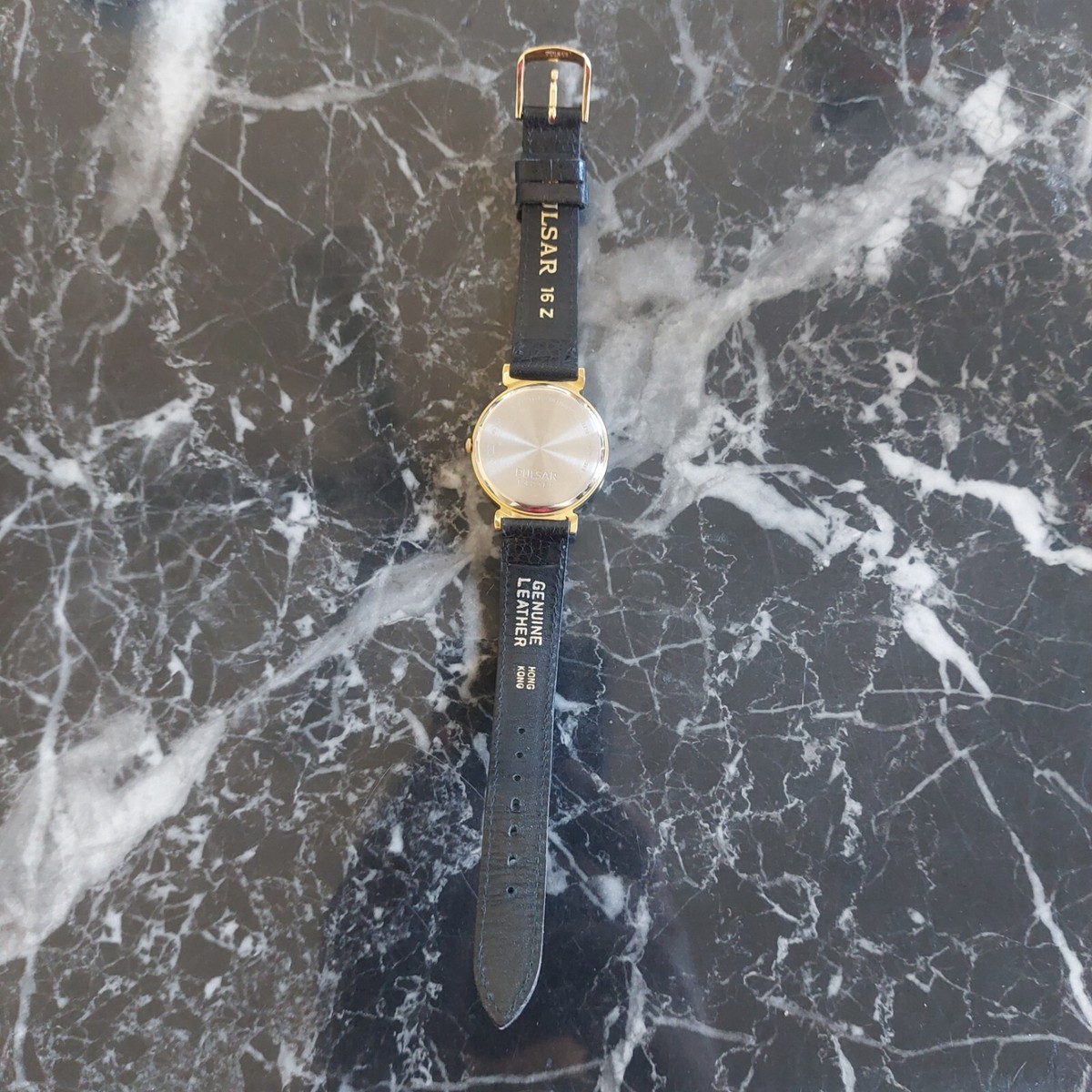 Mickey Mouse Ladies Wristwatch Pulsar Quartz 16 z 042380 Leather