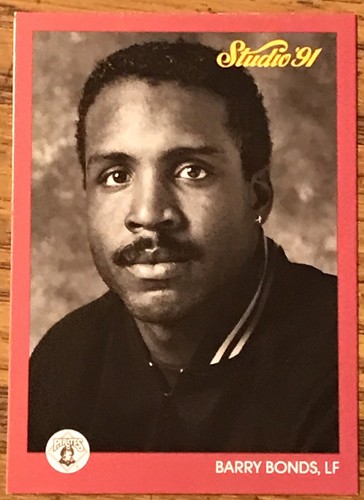 Barry Bonds 1991 Donruss Studio Card #222 Pittsburgh Pirates MLB Free Shipping