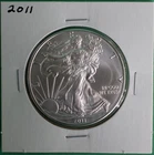 2011 BU American Silver Eagle One Dollar Uncirculated ASE US Mint Bullion Coin