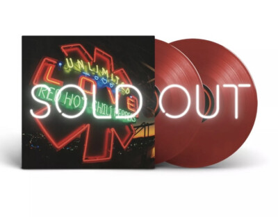 レッチリ レコード UNLIMITED LOVE 赤盤 新品 RED VINYL RED HOT CHILI