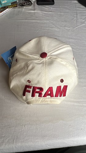 Vintage Washington Redskins 90s Promotional FRAM Game Giveaway Hat Snapback - Picture 3 of 5