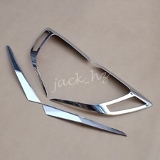 Chrome Tail Light Rear Lamp Cover Trims For Honda Civic Sedan 2016-2021
