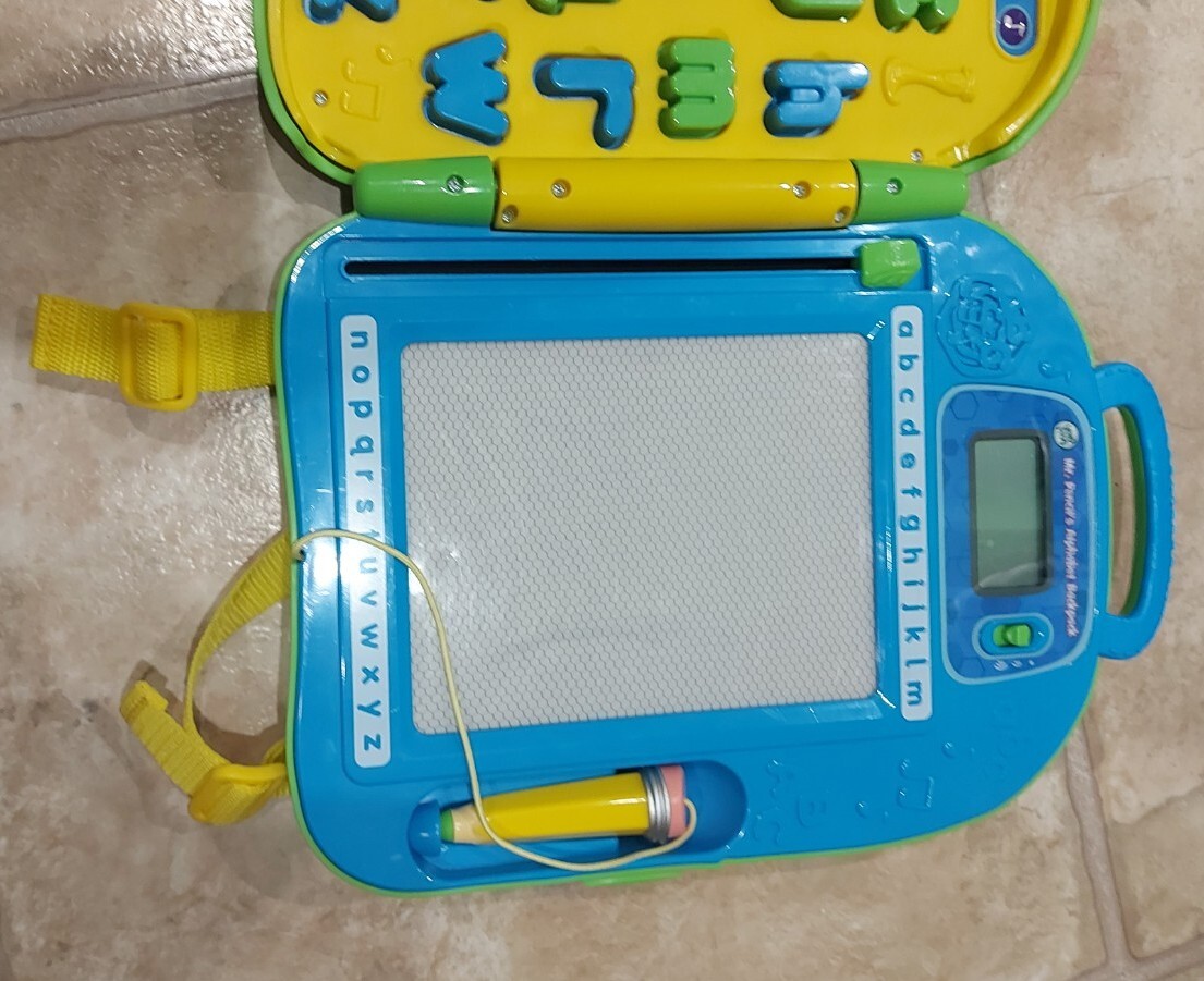 LeapFrog Mr. Pencil's Alphabet Backpack Age Suitability: 3 years +