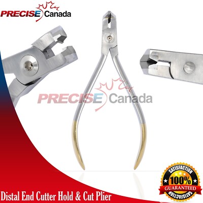 T/C Distal End Cutter Flush Cut Wire Orthodontic Plier Safety Hold Wire Pin