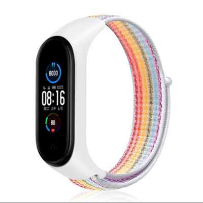 Nylon Sports STRAP For Xiaomi mi band 7 6 5 4 3 bracelet Xiaomi band 7 6 5 4 3