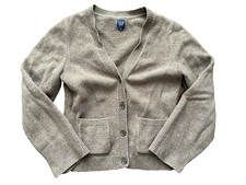 GAP CashSoft Pocket Cardigan Cozy Brown sz Med Tall Versatile Great for Capsule