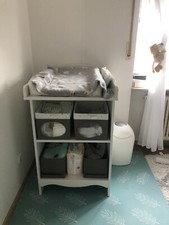 wickelkommode gebraucht, weiß, vom Ikea/ Umbau auf Buchregal möglich 