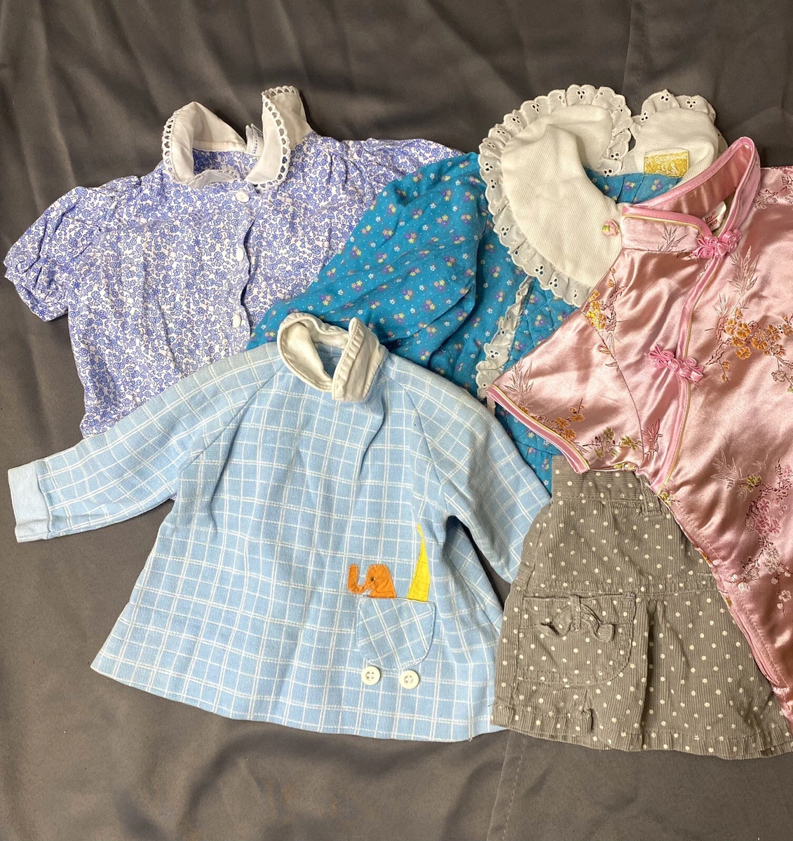 Vintage Baby Girl Mix Lot 6 Clothing Size 2T eBay