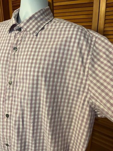 SAKS FIFTH AVENUE MEN'S SZ XXL 100% COTTON LS DRESS SHIRT - Picture 5 of 8