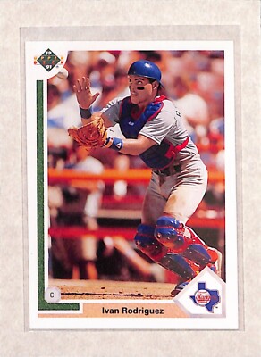 1991 Upper Deck Final Edition #55F Ivan Rodriguez  NM