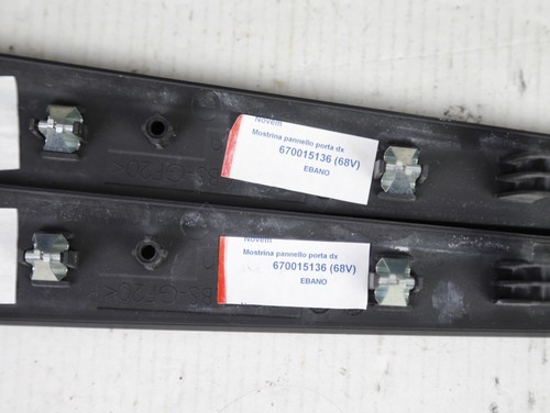 2017-2020 Maserati Ghibli Front & Rear Door Console Trim Wood Grain Set OEM 52k - Picture 11 of 14
