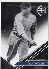 2023 LIMITED STAN COVELESKI SENATORS INDIANS CHRONICLES BASEBALL JC-1104