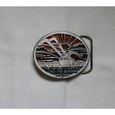 Vintage Belt Buckle/ The harvest is plentiful but the workers are few