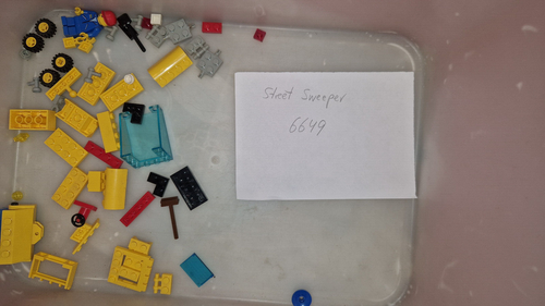 Lego Street Sweeper 6649