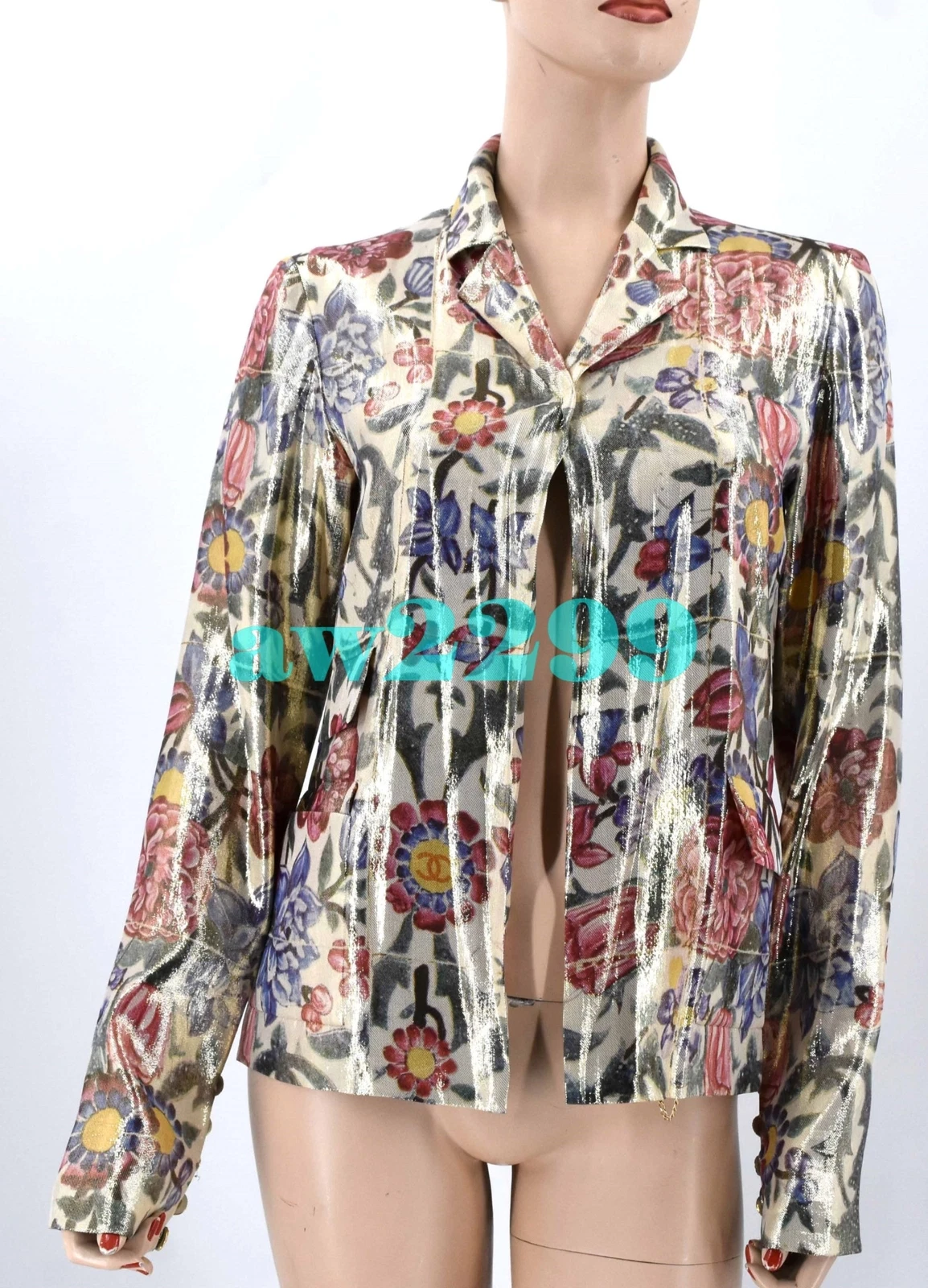 GIACCA BLAZER CHANEL 15C 2015 $5.500 NUOVA PARIS DUBAI FR 38 6 NUOVA