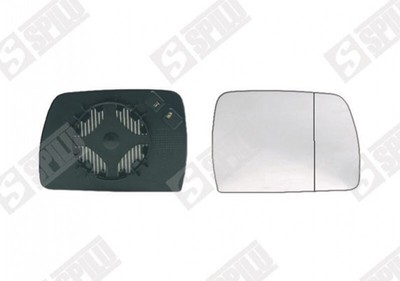 Rétroviseur Angle Mort Convexe Alkar 6452921 - Compatible Fiat Ducato, Peugeot Boxer, Citroën Jumper - Glace + Support