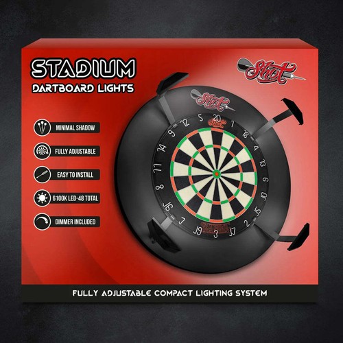 Shot Stadium Dartboard Lights - Picture 2 of 8
