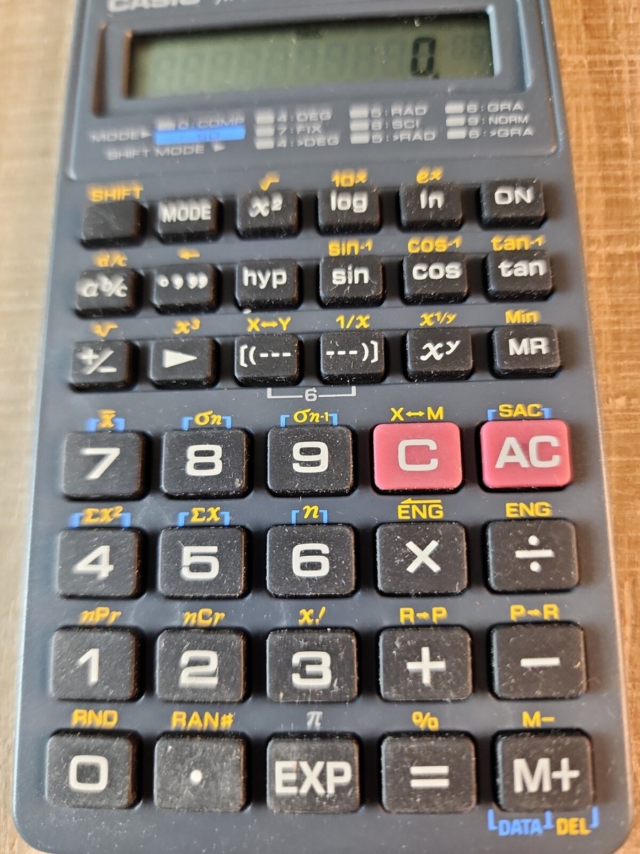 CASIO RF MODULATOR FP-3052RF（箱・保証書あり） CASIO FX-260 Solar Fraction Scientific Calculator with Slide Case