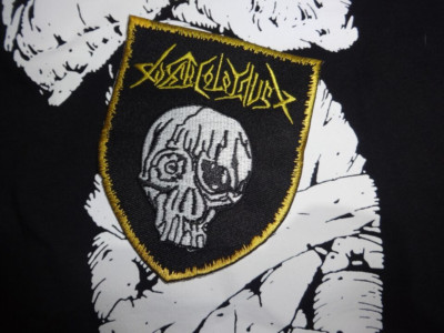 Toxic Holocaust Shape Patch Shield Muncipal Waste Exodus Vektor xx